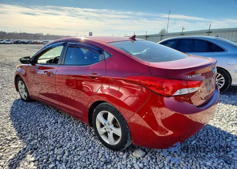 2012 Hyundai Elantra Gls z USA, uszkodzony, nr VIN KMHDH4AE0CU420149